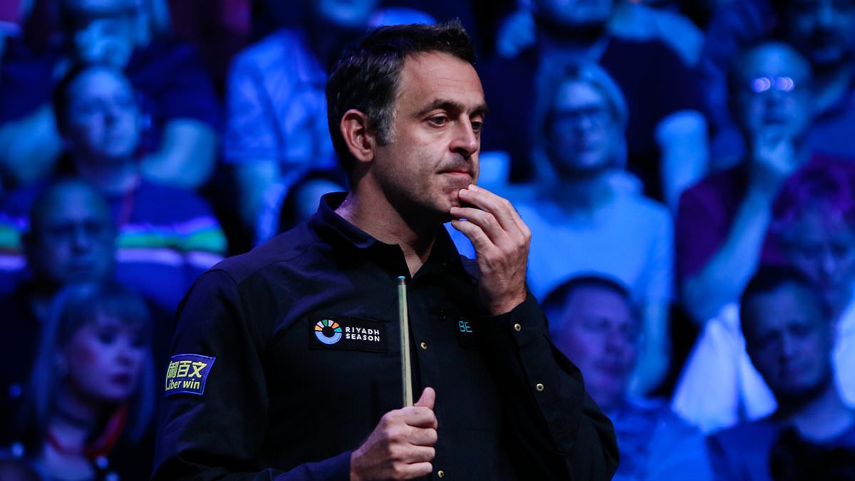 Ronnie O'Sullivan threatens to QUIT snooker after crashing out of English Open at first hurdle and claims he is 'absolutely USELESS' - before telling fans to 'forget about the Worlds'