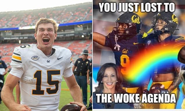 Cal football fans take over social media with 'woke agenda' memes