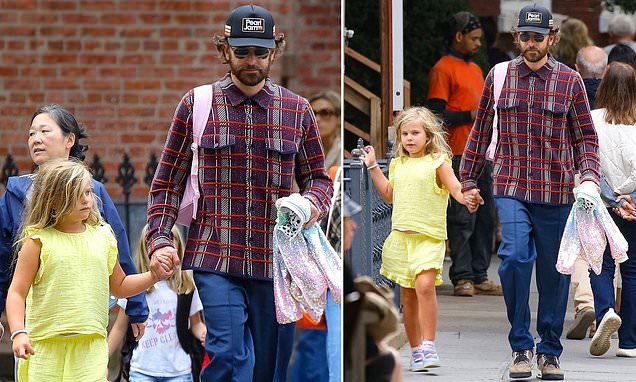 Bradley Cooper enjoys quality time with daughter Lea