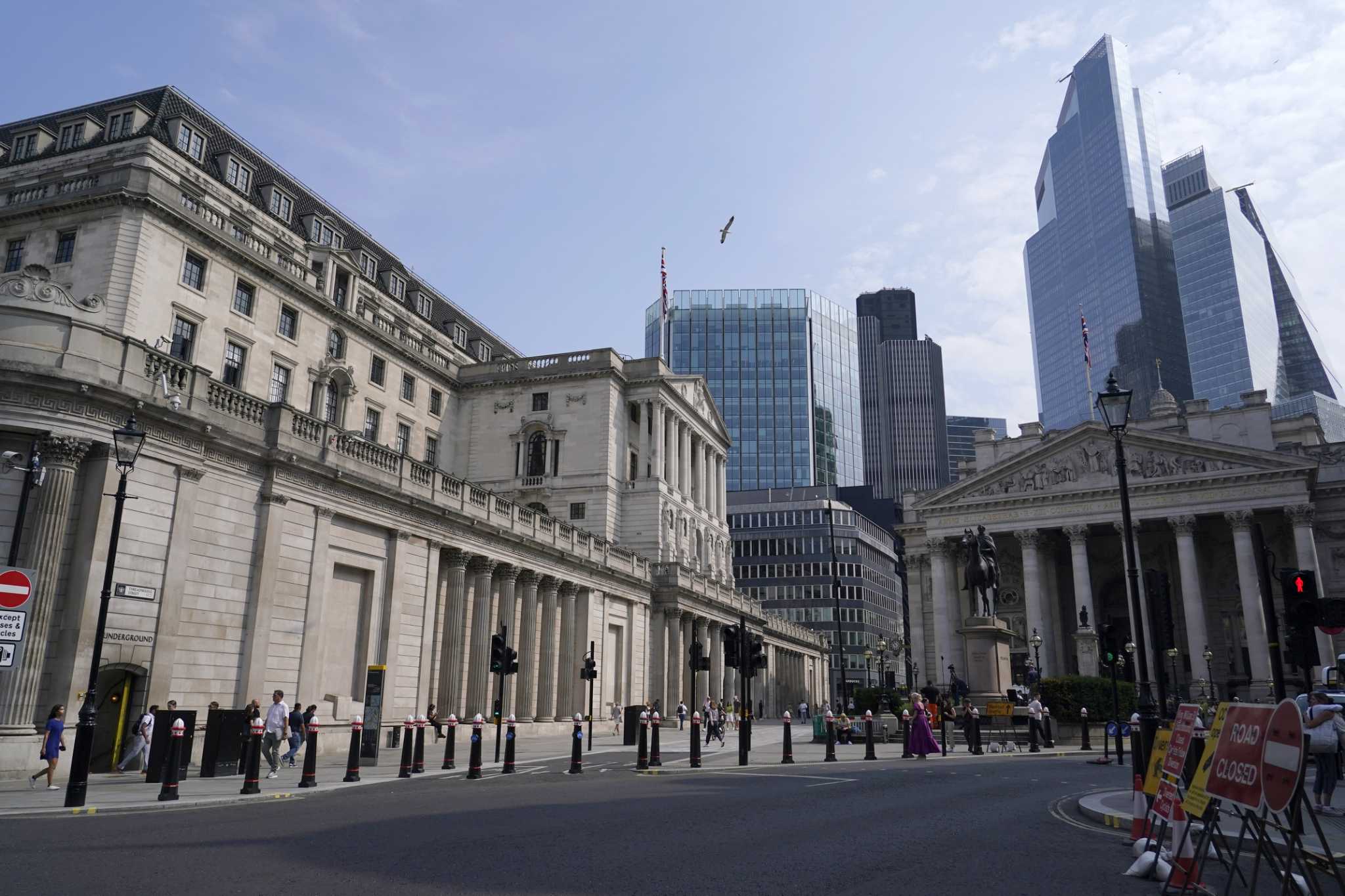 The Bank of England is widely expected to hold interest rates as inflation stays above target