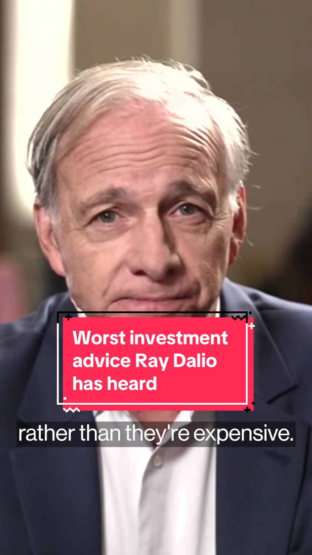 What’s the worst investment advice Bridgewater Associates’ Ray Dalio has heard? We caught up with him at the Milken Institute Asia Summit in #Singapore. #raydalio #dalio #investment #business