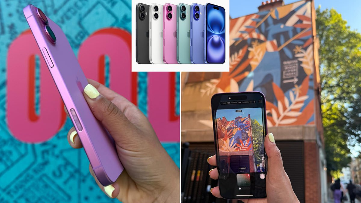 iPhone 16 Plus review: Instagram-worthy colours, smash-proof glass, and longer battery life make Apple's £899 smartphone the perfect device for Gen Z - but the new Camera Control button is missing one key feature