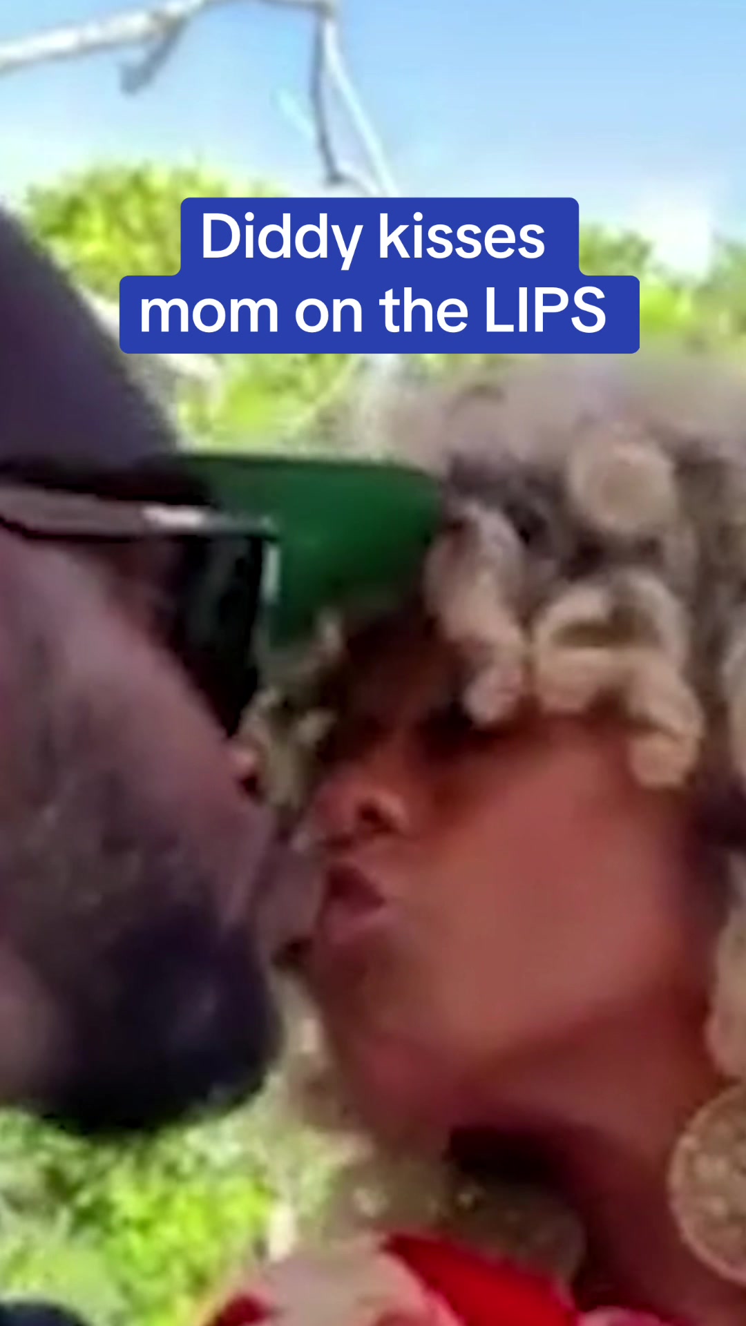 A resurfaced video from 2022 shows Diddy kissing his mom, Janice Combs, on the LIPS in the wake of his federal s*x-trafficking arrest. #diddy #seancombs #celebnews #celebritynews #crime