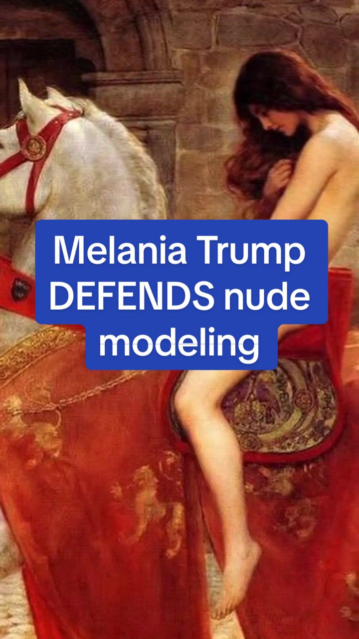 Melania Trump defended her nude modeling pictures in her latest promotional video for her upcoming memoir, comparing them to the work of 'master artists.' 'Why do I stand proudly behind my nude modeling work?,' she says in the 45 second video posted to her social media accounts on Wednesday. 'The more pressing question is, why has the media chosen to scrutinize my celebration of the human forum in a fashion photo shoot? Are we no longer able to appreciate the beauty of the human body?' #melania #melaniatrump #trump #donaldtrump #books #fashion #modeling #news #politics