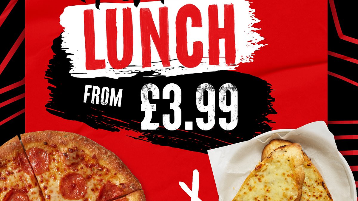 Domino's £4 lunch deal is undercut by rival nationwide fast food chain offering a meal deal for just £3.99