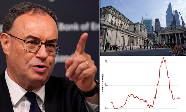 Bank of England holds interest rates at 5 per cent