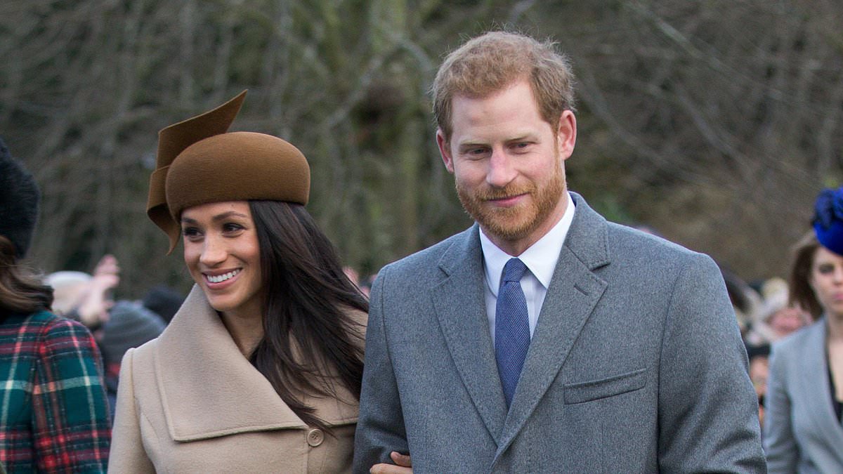 Meghan Markle beams as she and Prince Harry attend Tyler Perry's star-studded birthday bash with Oprah and best friend Gayle King