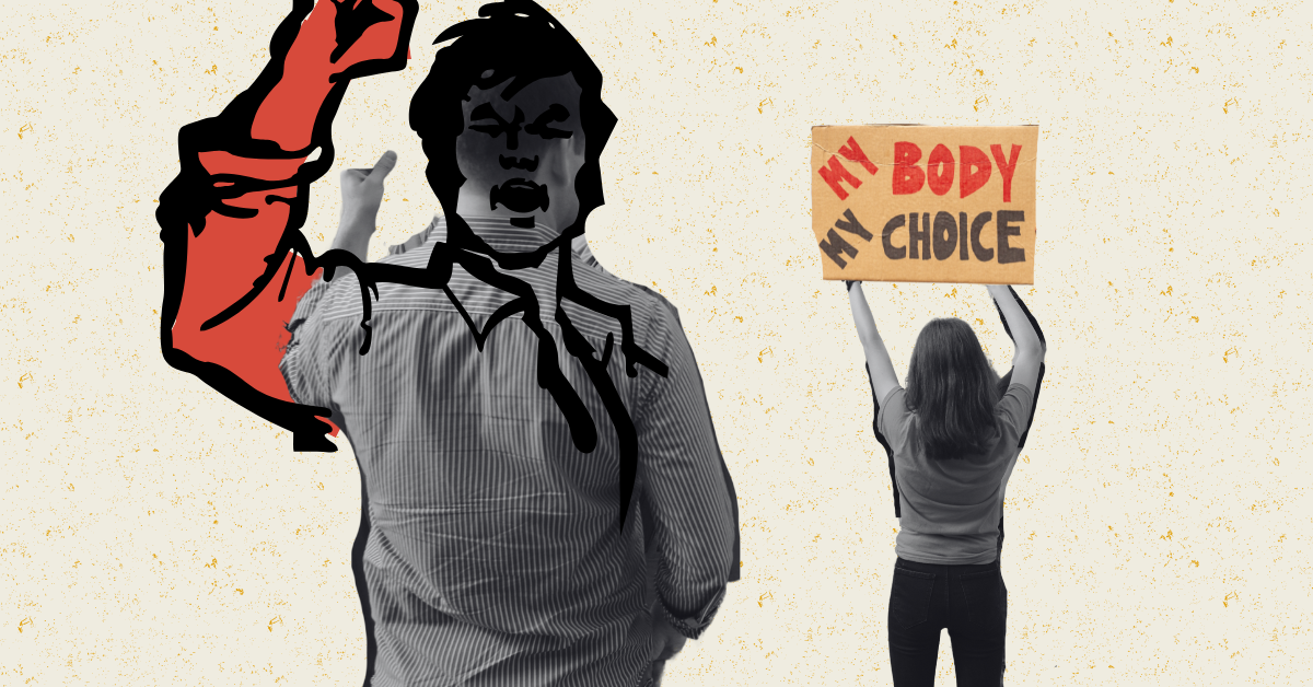 "Your body, my choice": Hate and harassment towards women spreads online