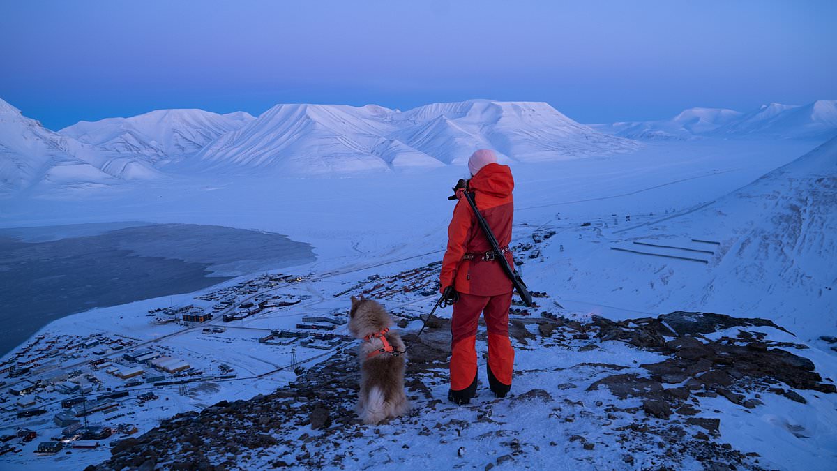 I live on top of the world - in the most northern urban community on the planet: Here's why I'm staying put, despite -30C temperatures, no trees and months of darkness every year