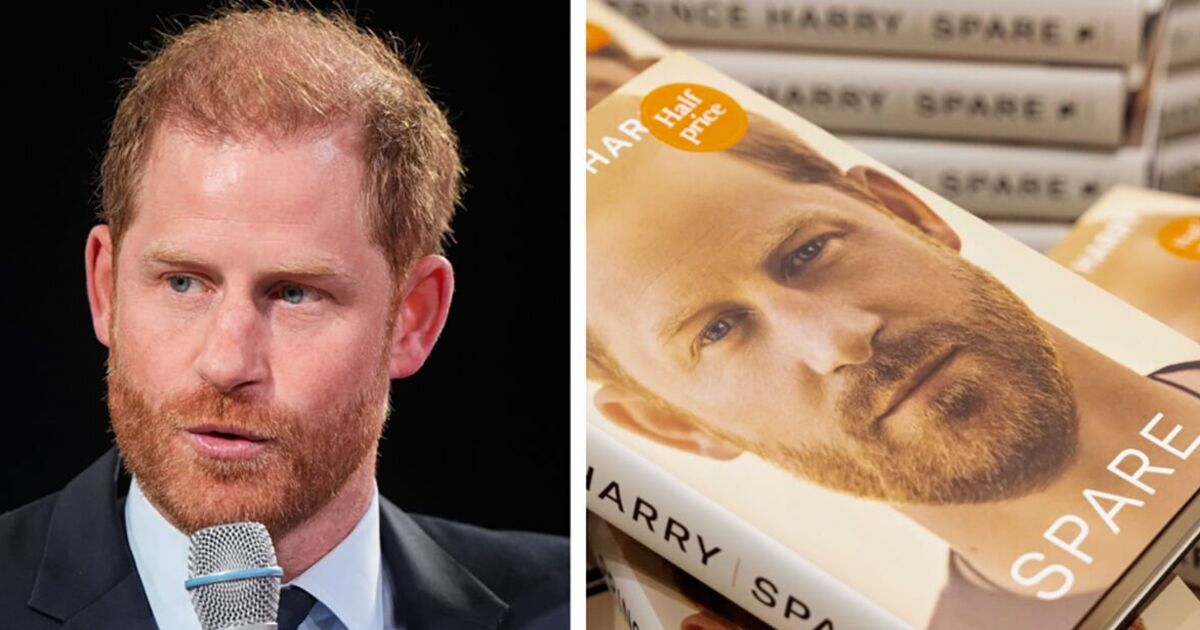 Prince Harry unphased by Spare flop as book release 'wasn't about money'