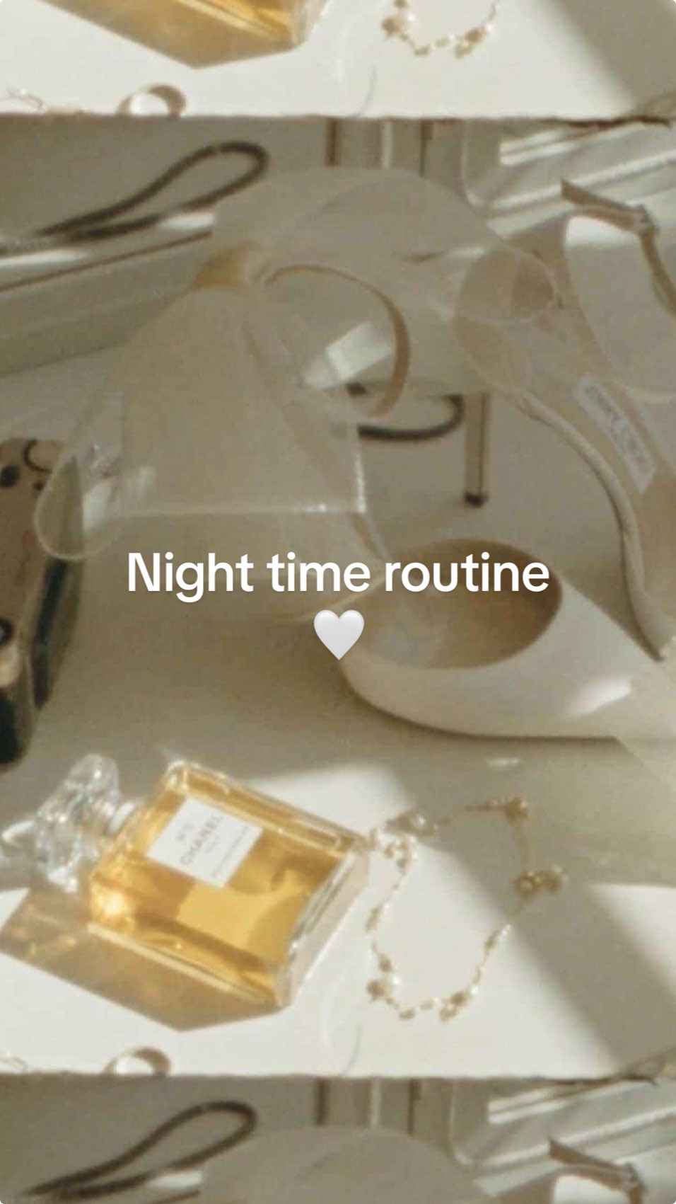 Never skip skin and haircare at night 🤍 using @LENOITES @Leoites #nighttime #asmr #routine #skincare #haircare