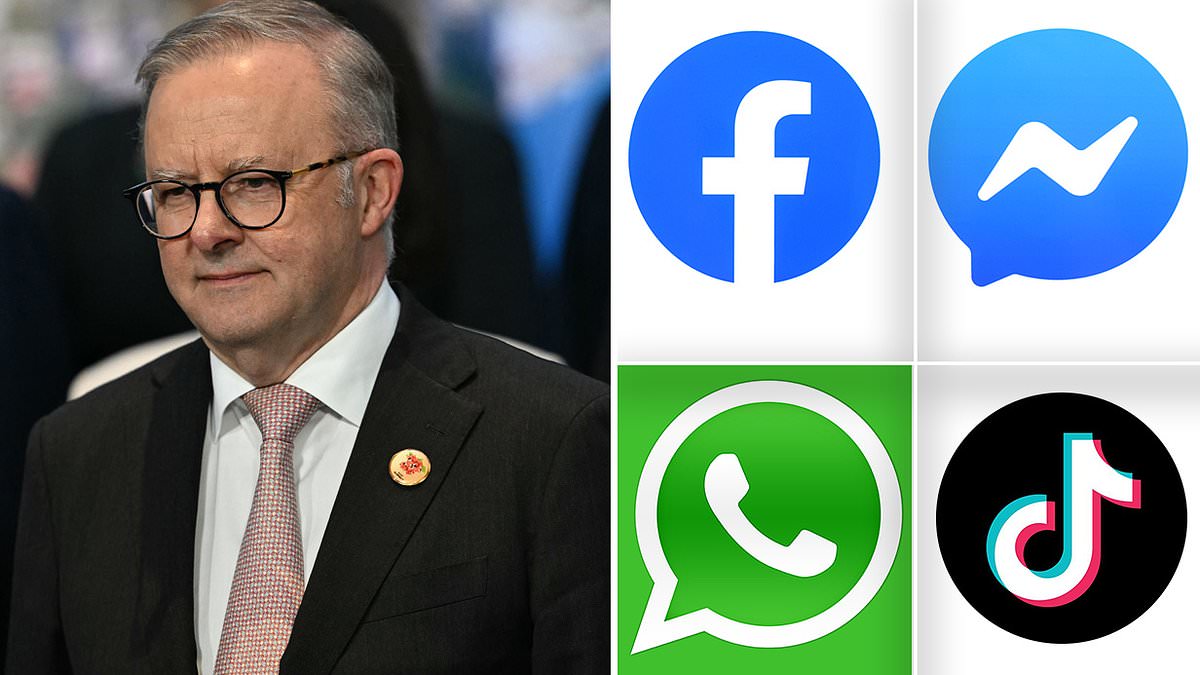 Albo's full social media BAN list is exposed: TikTok and Snapchat are in the PM's sights - but there are some exceptions