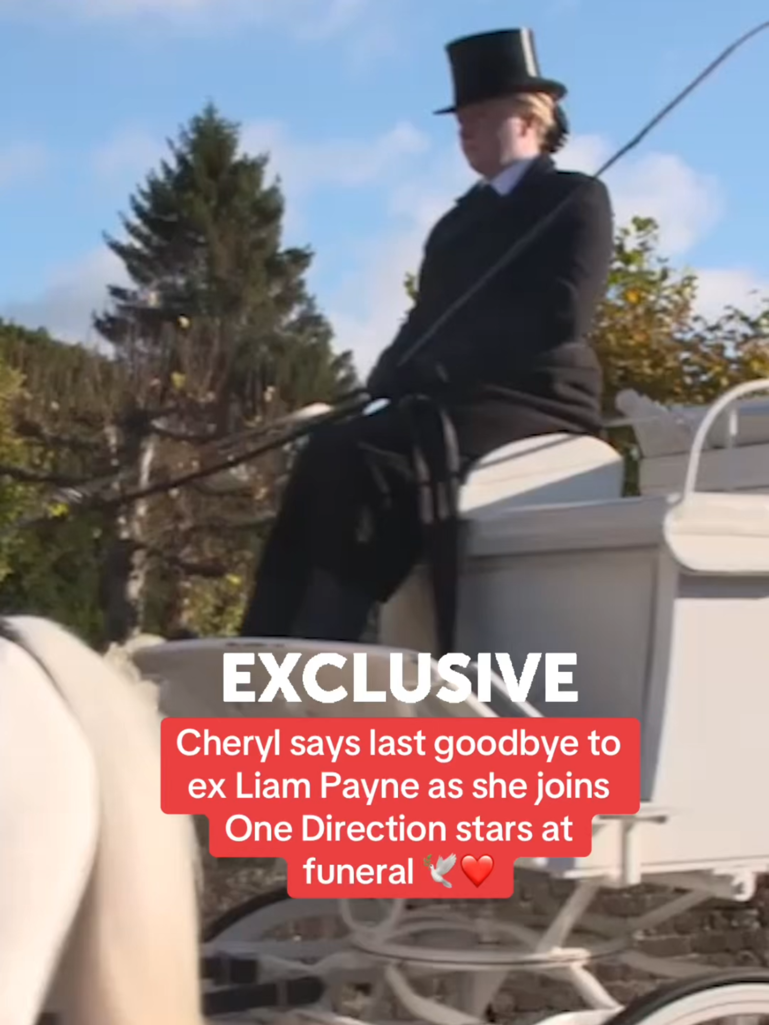 Cheryl led a raft of A-list mourners including his One Direction bandmates and Simon Cowell at Liam Payne's funeral today. They joined his girlfriend Kate Cassidy outside the church where Liam was laid to rest just over a month after he passed away aged just 31. #thesun #news #fyp #uknews #uk #celebrity #celebritytiktok #showbiz #exclusive #celebritynews #liampayne #liampayne1d #showbiznews #funeral