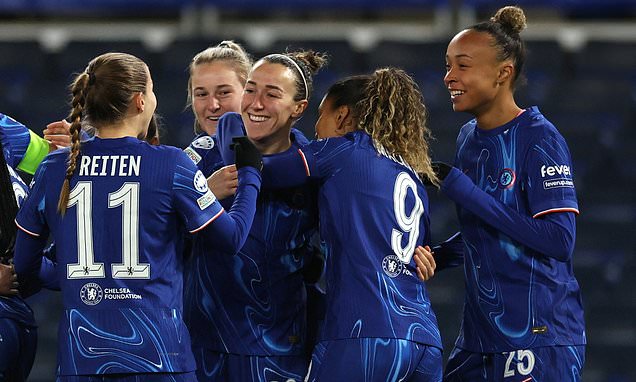 Chelsea 3-0 Celtic: Blues cruise into Champions League knockout stage