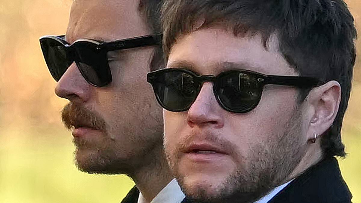 One Direction reunites for first time in nine years at Liam Payne's funeral: Ex-bandmates come together to say farewells after Zayn Malik left world tour over 'stress' in 2015