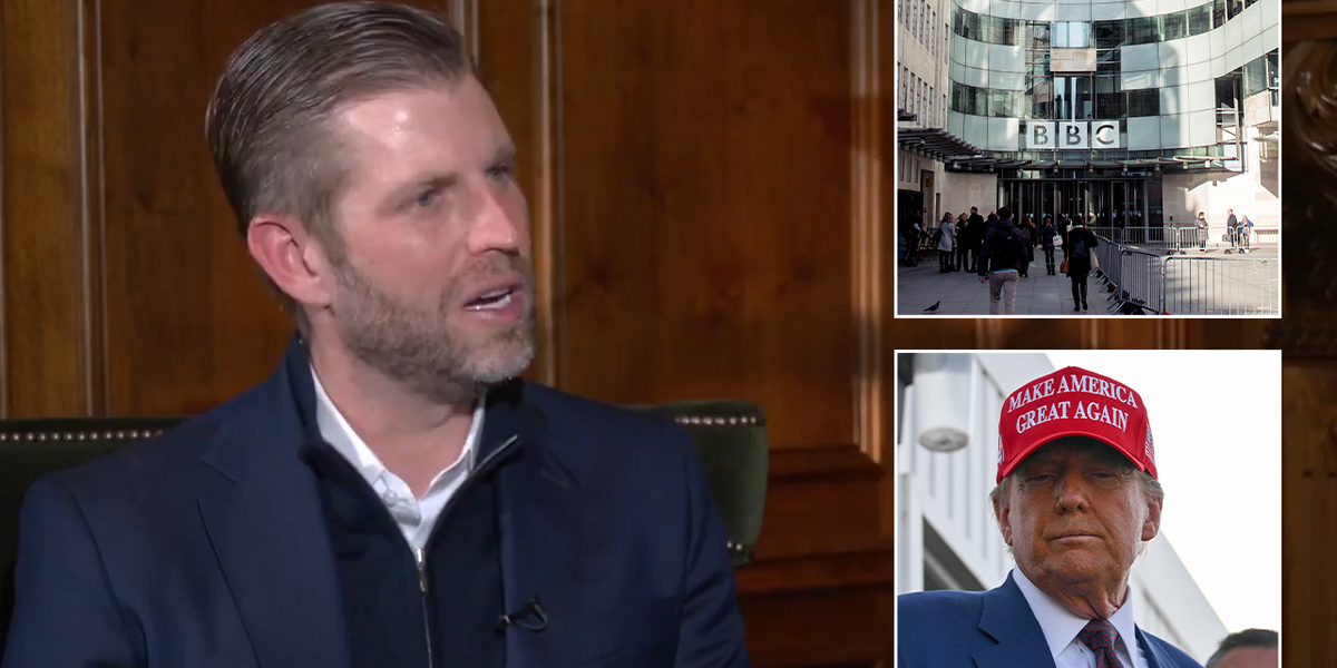 BBC will ‘fail to exist’ in 10 years, Eric Trump warns: ‘No independent thought or journalism’