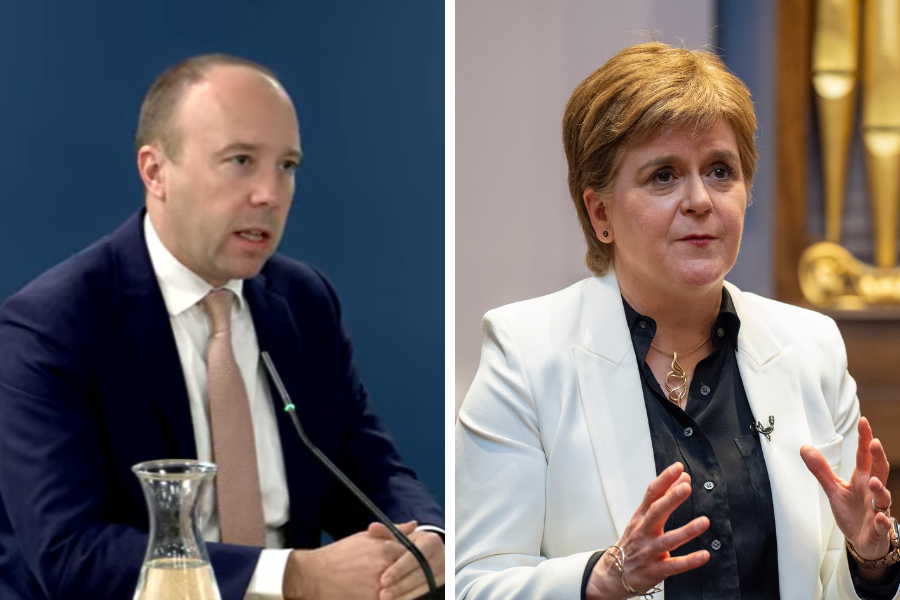 Nicola Sturgeon 'caused all sorts of difficulties' in pandemic, Matt Hancock claims