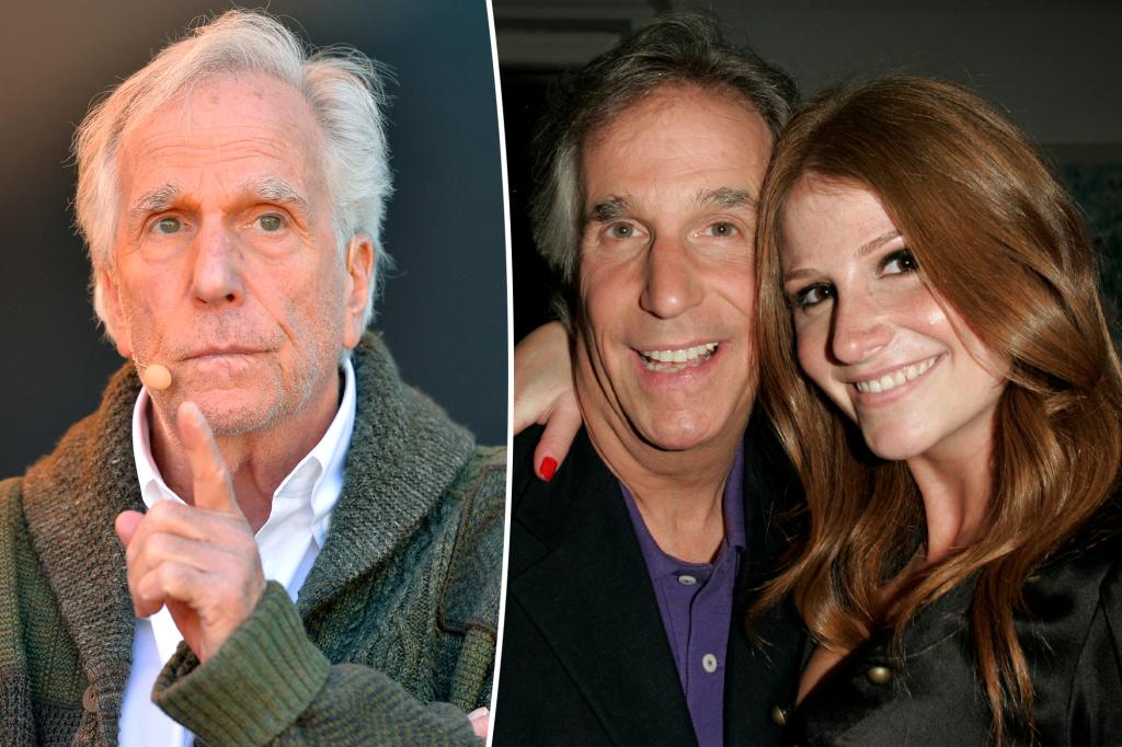 Henry Winkler stopped daughter Zoe from starring in a reality show...