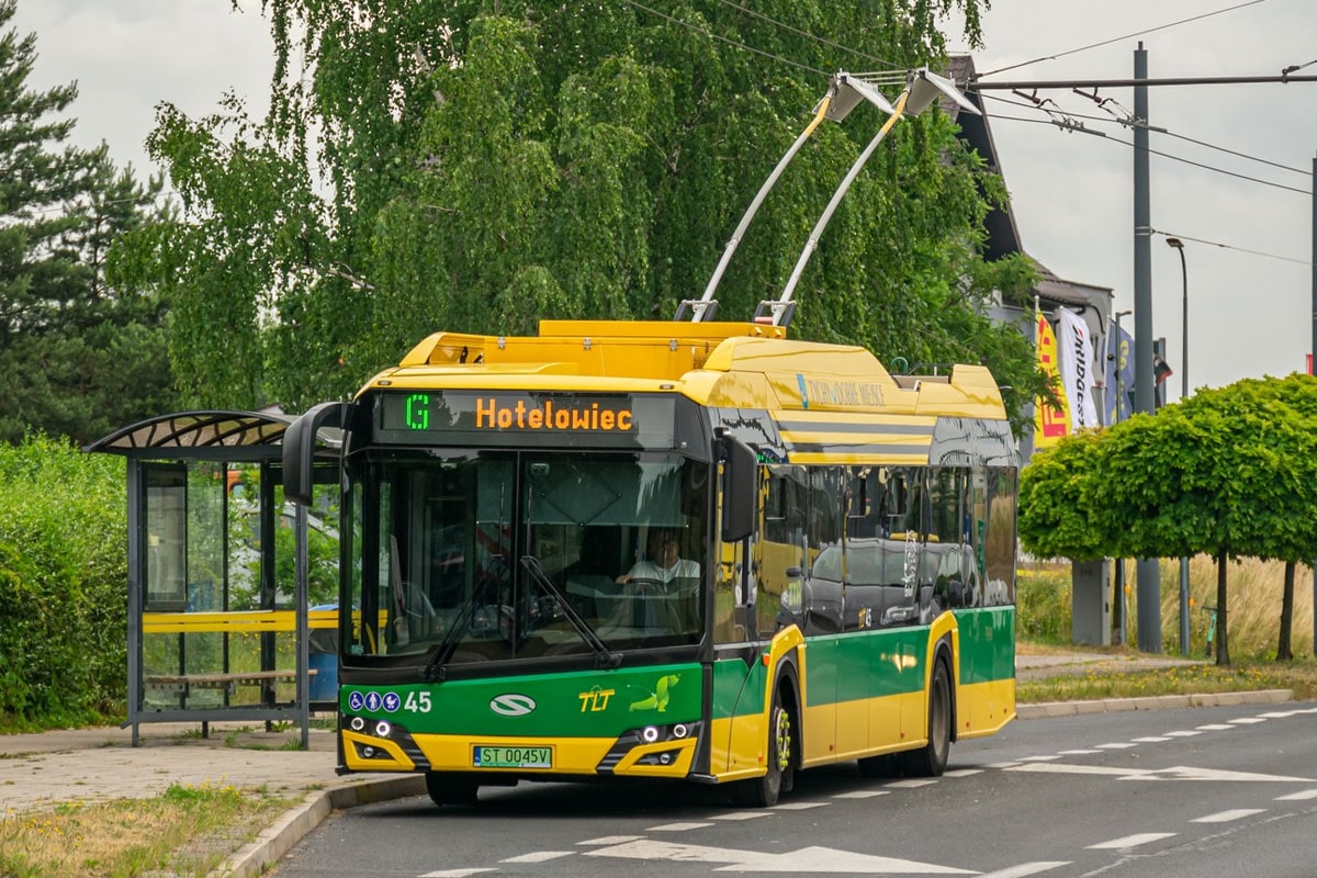 Solaris delivers 18 trolleybuses to Tychy