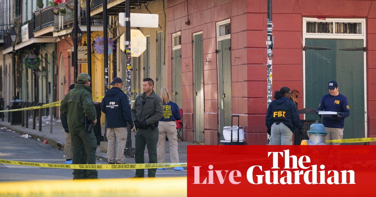 New Orleans vehicle attack: surveillance video reportedly shows people ‘placing explosive device’ – latest updates