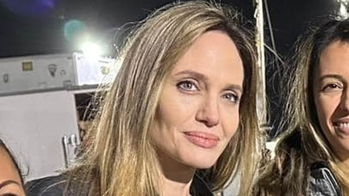 Angelina Jolie quietly visited World Central Kitchen amid LA fires… after Meghan and Harry were blasted for staging 'photo op'