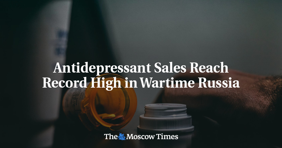 Antidepressant Sales Reach Record High in Wartime Russia