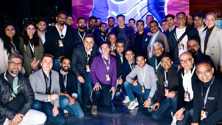 Elon Musk hosts India Global Forum leaders at SpaceX's Starbase facility, calls for greater India & US collaboration