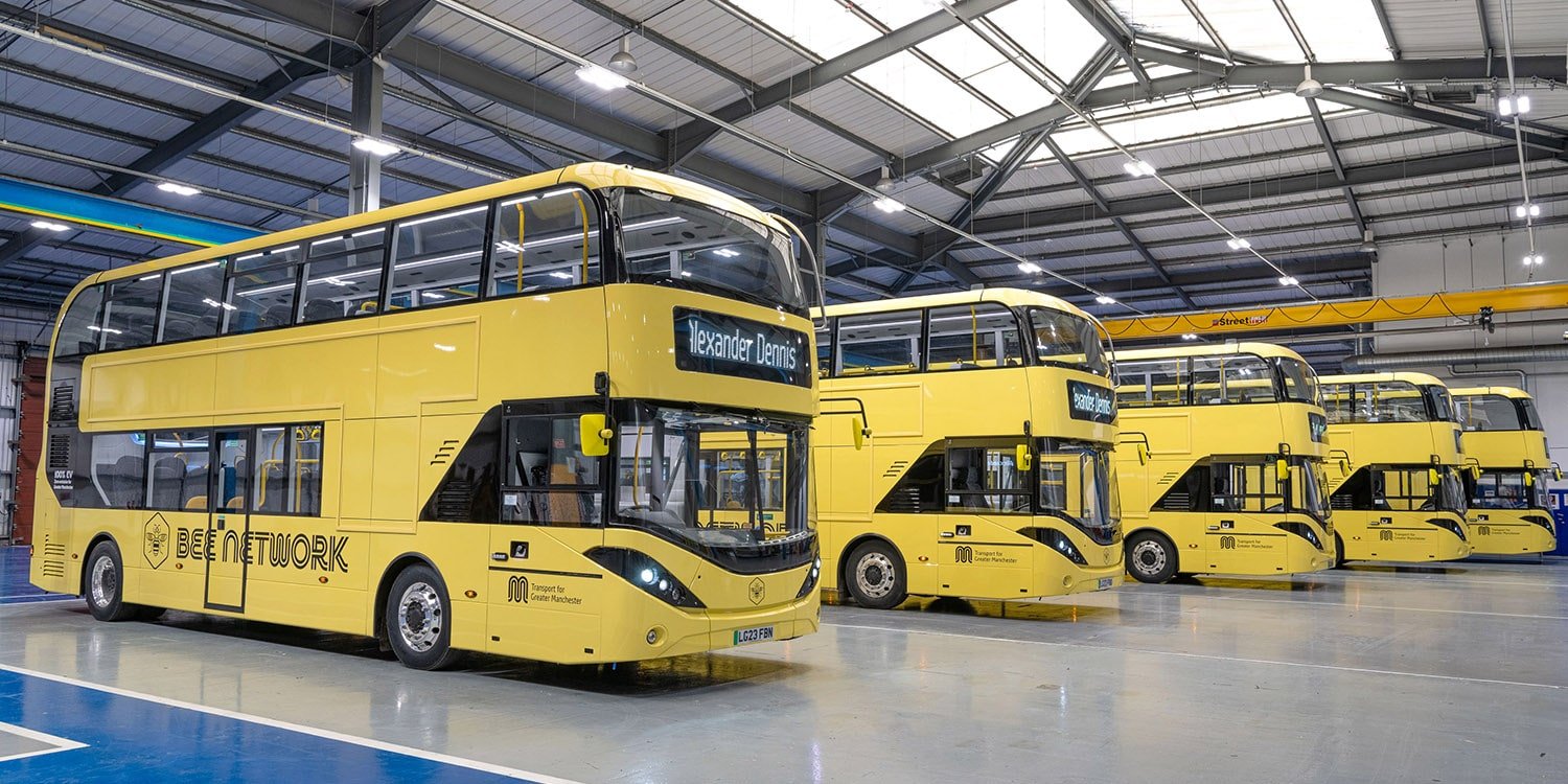 Manchester invests in electric buses