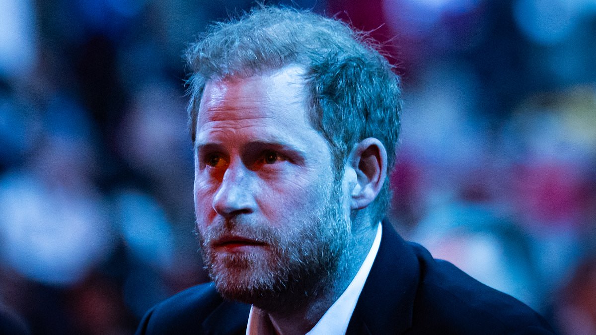 Prince Harry is moved to tears as he is praised for changing the lives of so many people in emotional Invictus Games closing ceremony - before Meghan posts 'so proud of you'