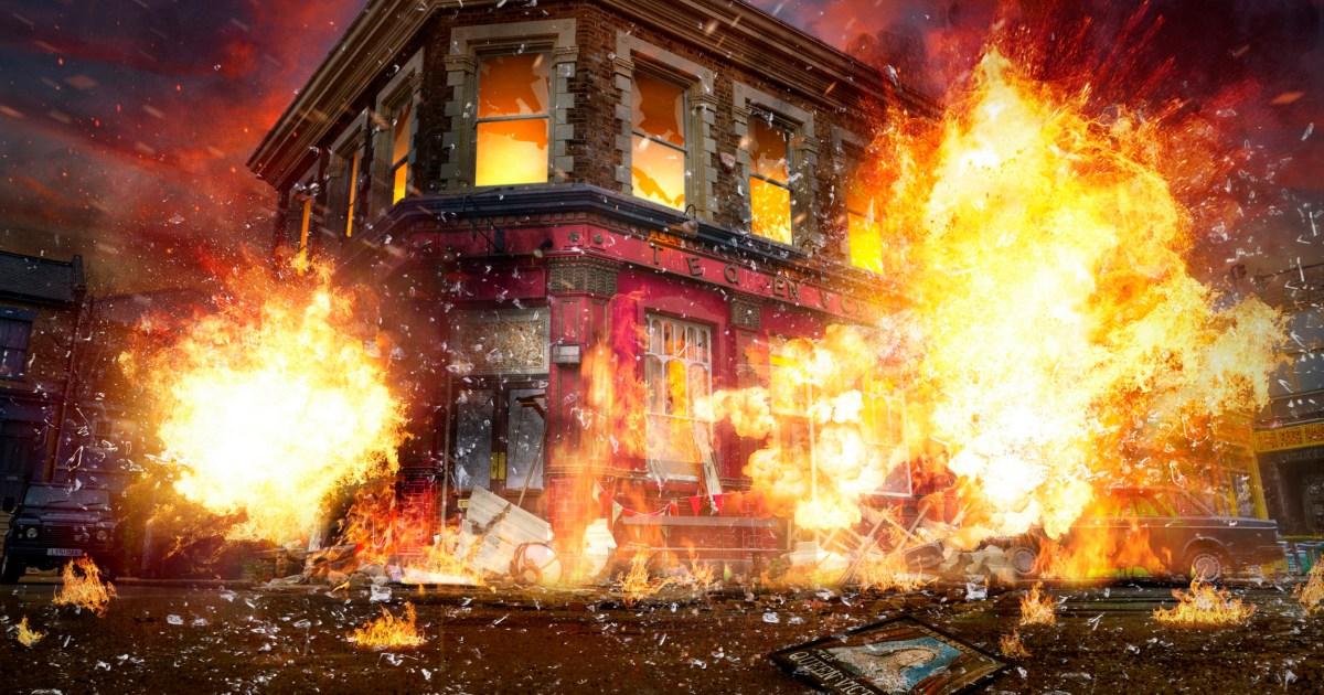 EastEnders locals ‘dead’ as the Queen Vic explodes – with show legend to blame