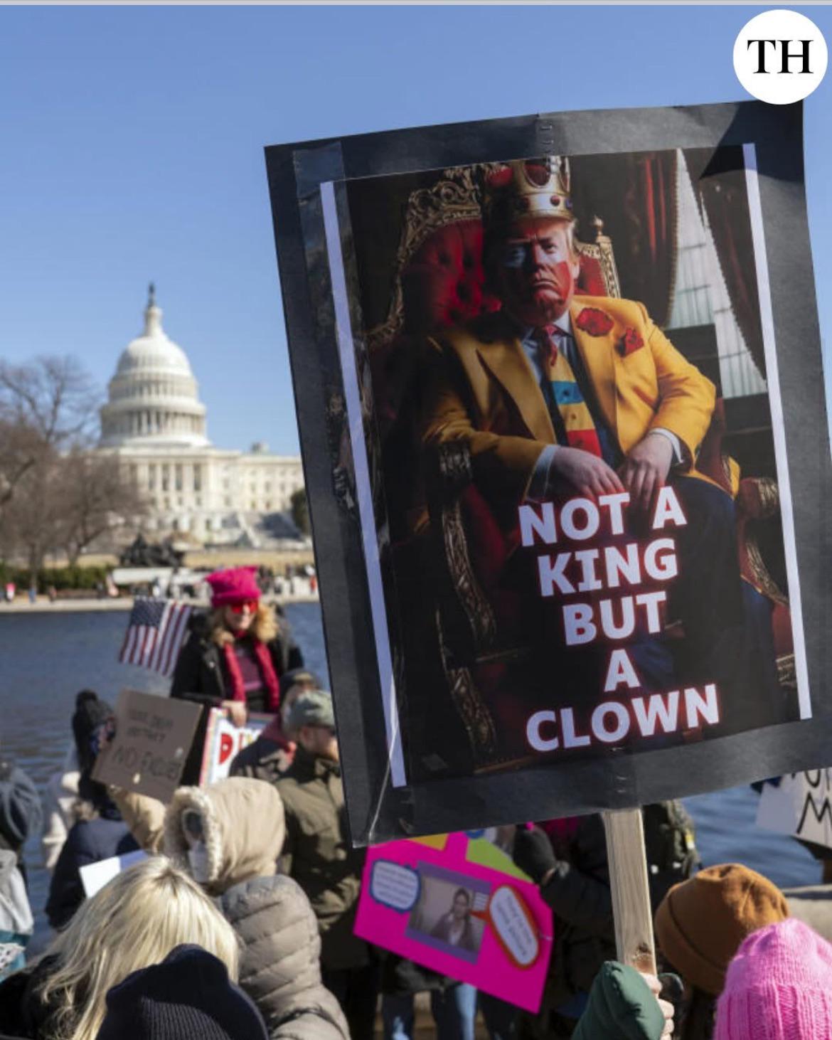 Protestor sending home a message Trump needs to hear