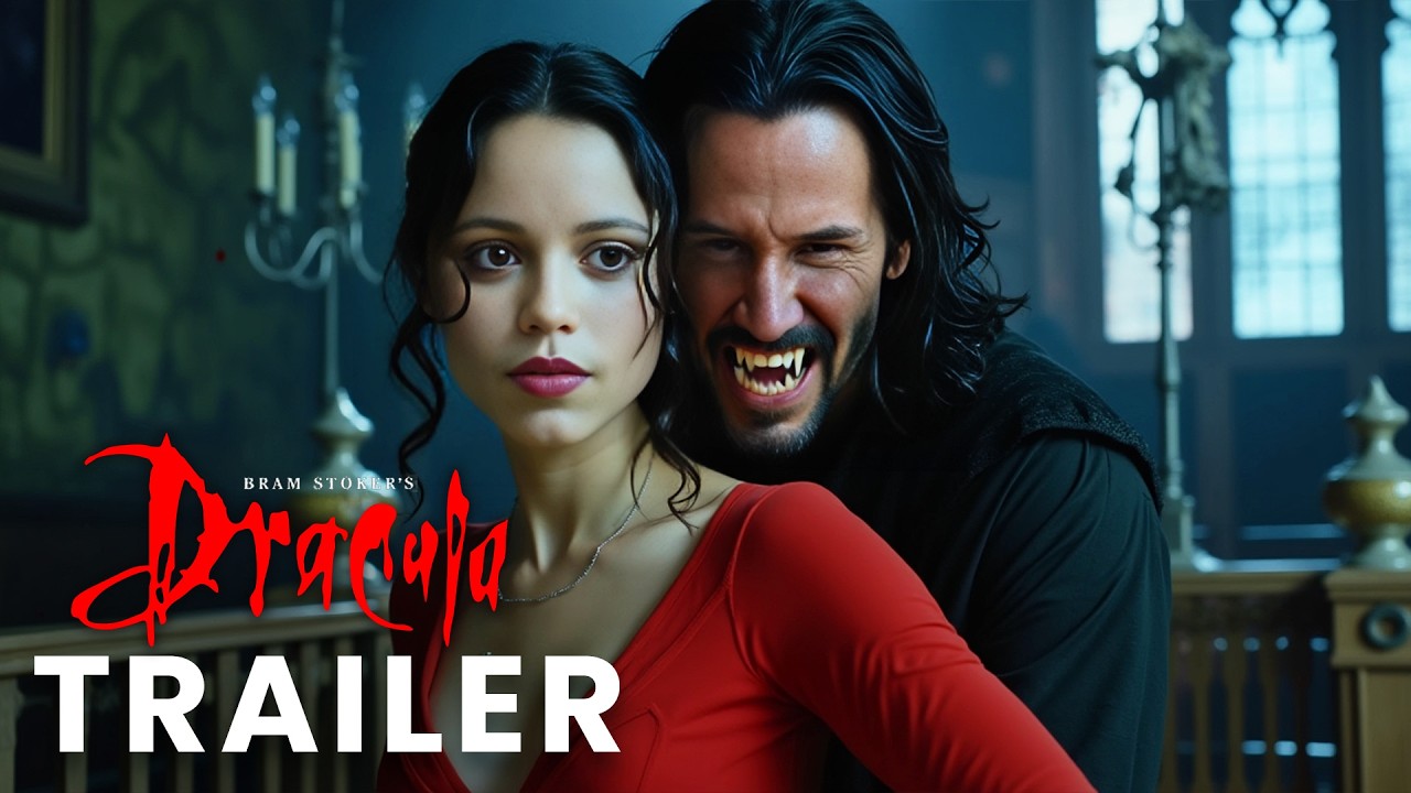 DRACULA – First Look Trailer (2025) Starring Jenna Ortega and Keanu Reeves