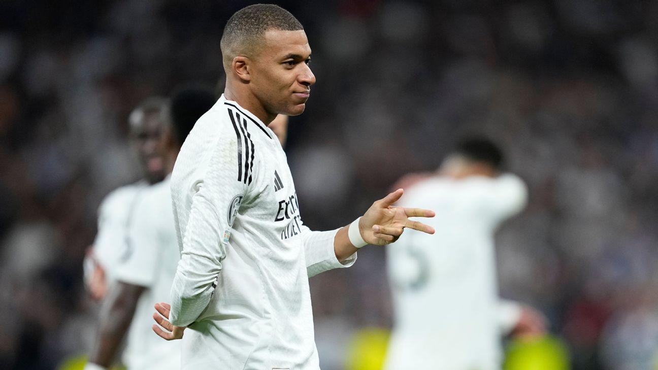 Mbappé's hat trick inspires Madrid, as Man City are humbled out of Champions League