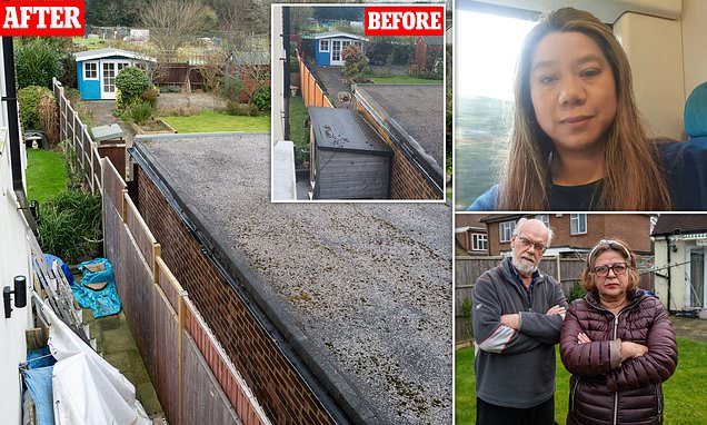 Revealed: The real reason behind bitter neighbour war over garden