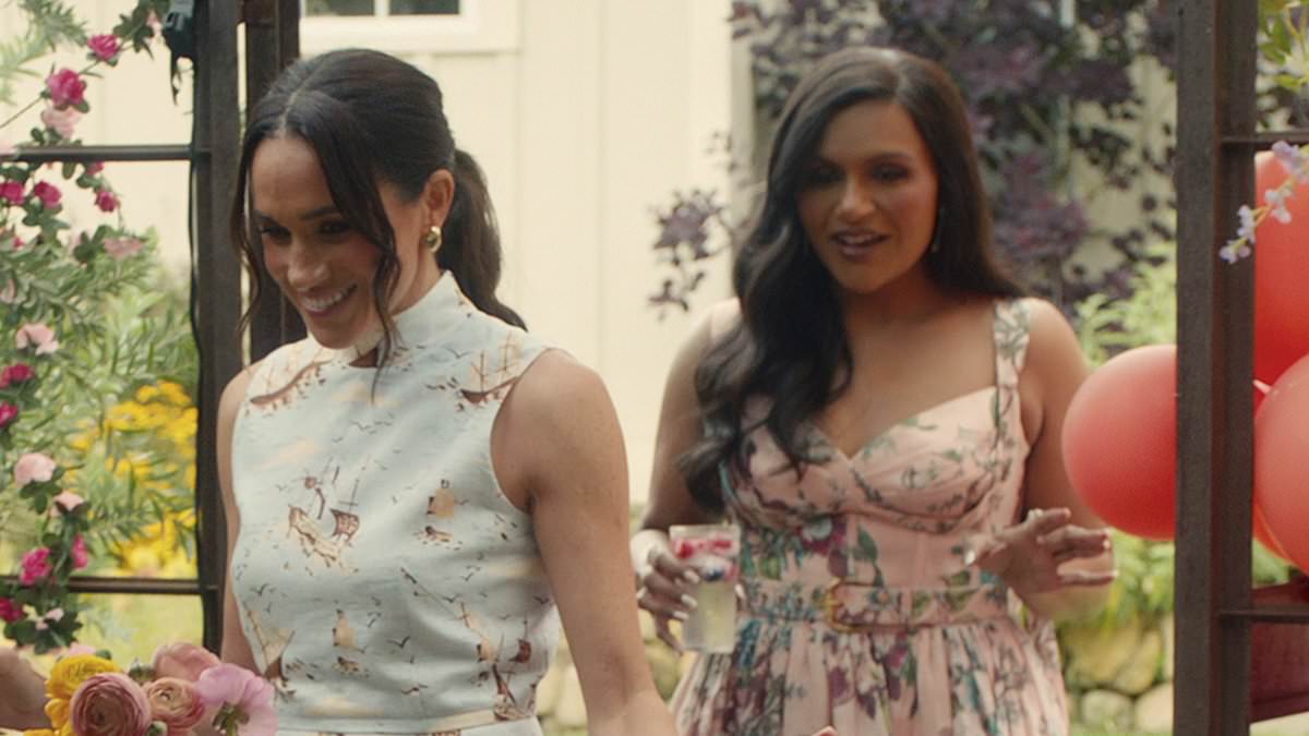 Mindy Kaling has fans cringing after revealing Meghan Markle's 'ridiculous' advice for throwing kids' parties