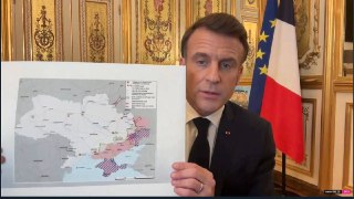 🖼 🇺🇦🇫🇷 Macron: "I am going to tell Trump that with President Putin, you cannot be weak." "We want peace, not just a ceasefire, which is...