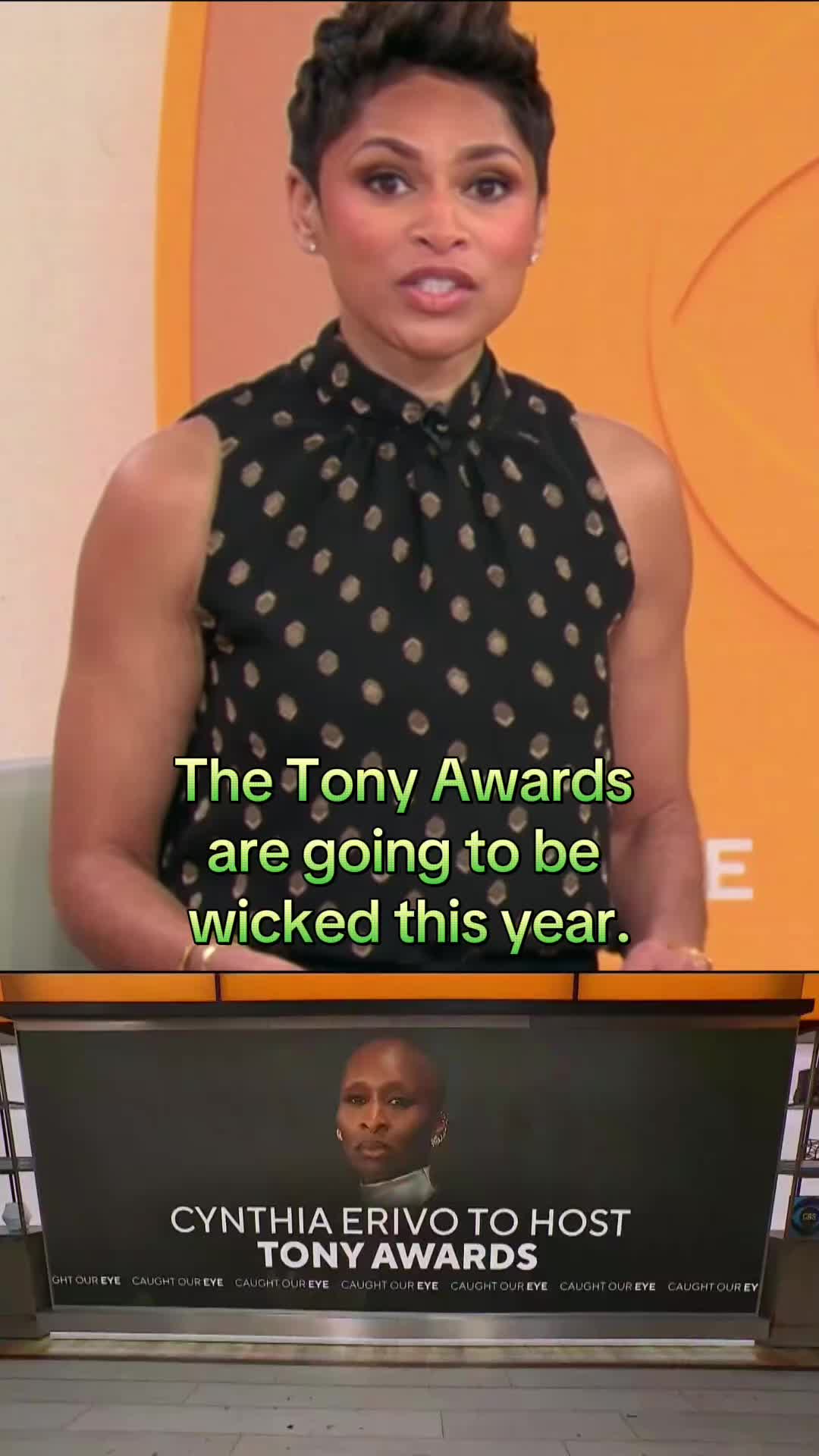 Thrillifying! Cynthia Erivo will host Broadway's biggest night at the 2025 #TonyAwards in June 🤩 #cynthiaerivo #wicked