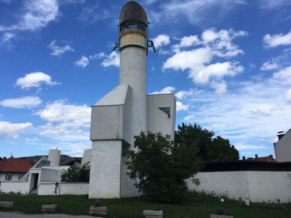 Šerefudin's White Mosque in Visoko, Bosnia and Herzegovina