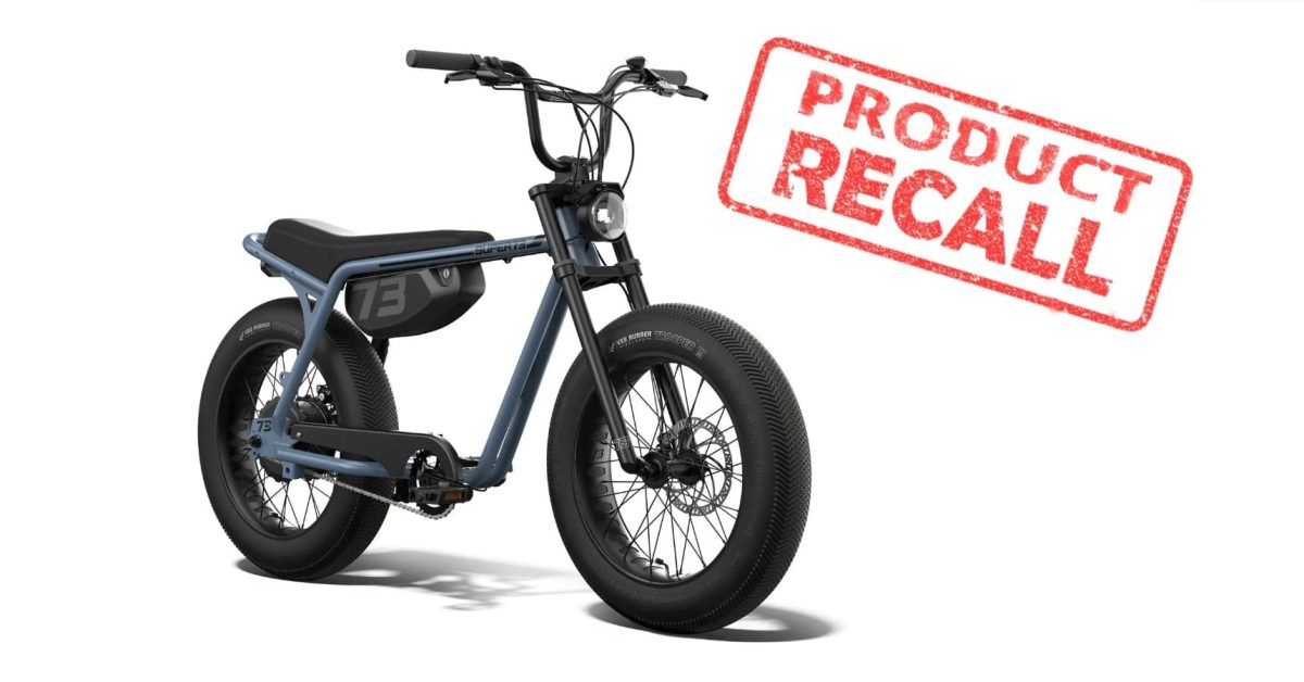 Popular Super73 electric bikes recalled for brake failure