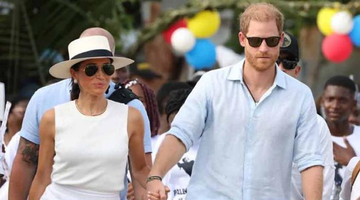 Prince Harry, Meghan Markle make first statement after royal surprise