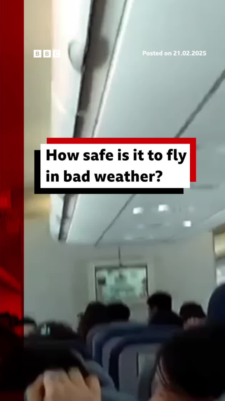 Have you been on a flight in bad weather? #Flying #Planes #Airplanes #BigJetTV #Turbulence #Landing #Runway #Airport #AirportRunway #PlaneLanding #Weather #PlaneSpotting #News #BBCNews