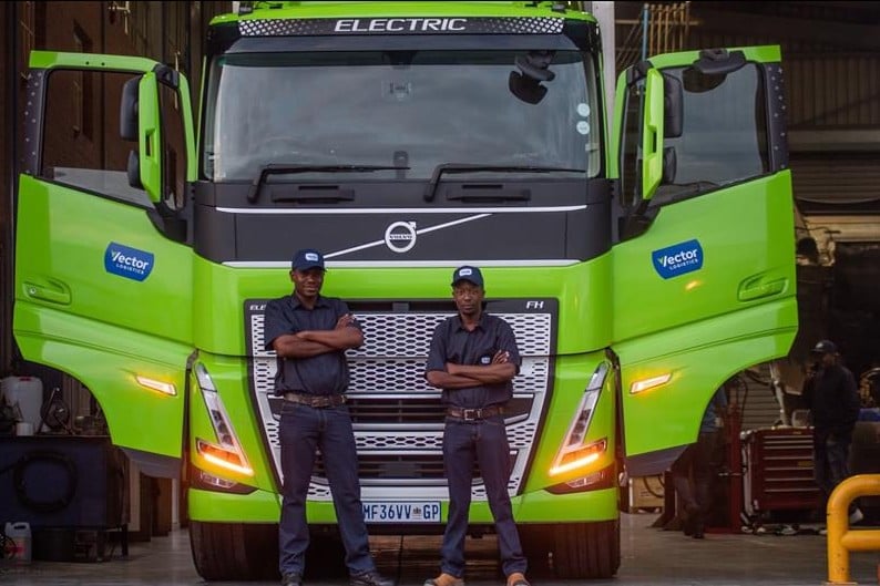 Volvo Trucks delivers two electric trucks in South Africa