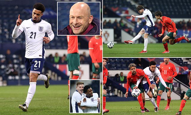 England U21s 4-2 Portugal U21s: Ethan Nwaneri makes dream debut