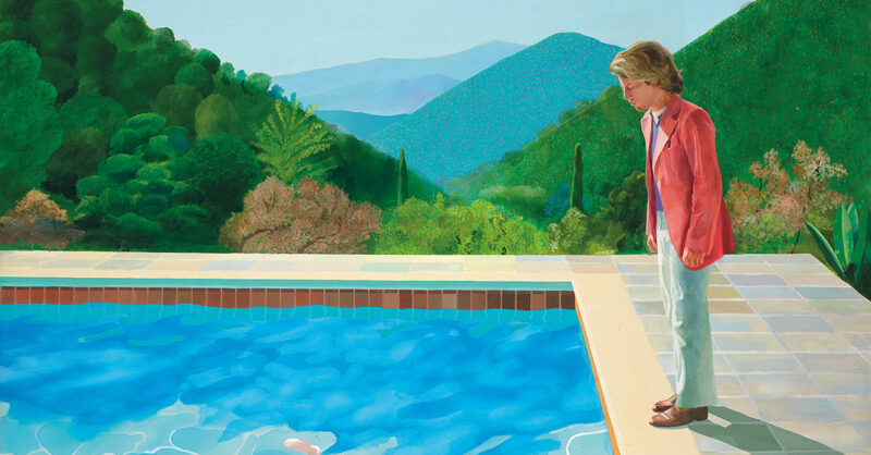 David Hockney writ large