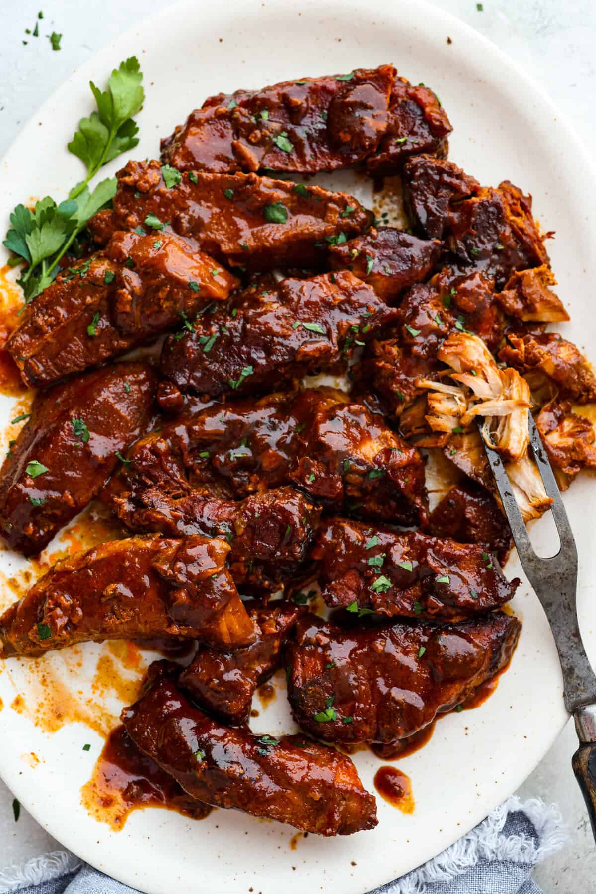 Slow Cooker Boneless Pork Ribs