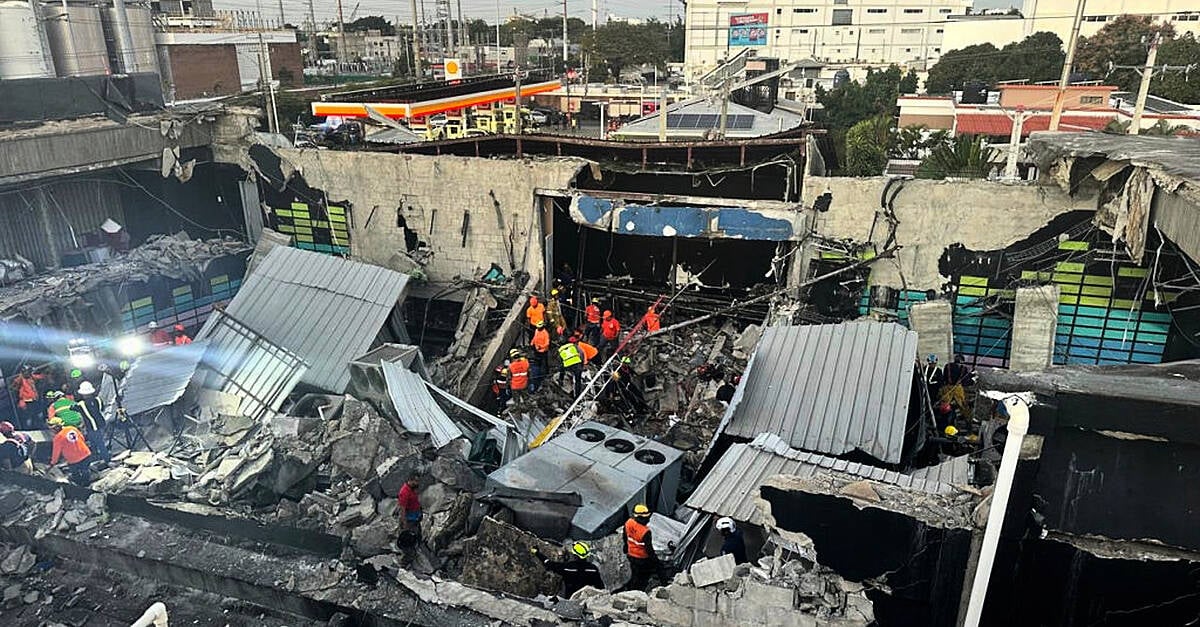 Death toll from roof collapse at Dominican Republic club reaches 113