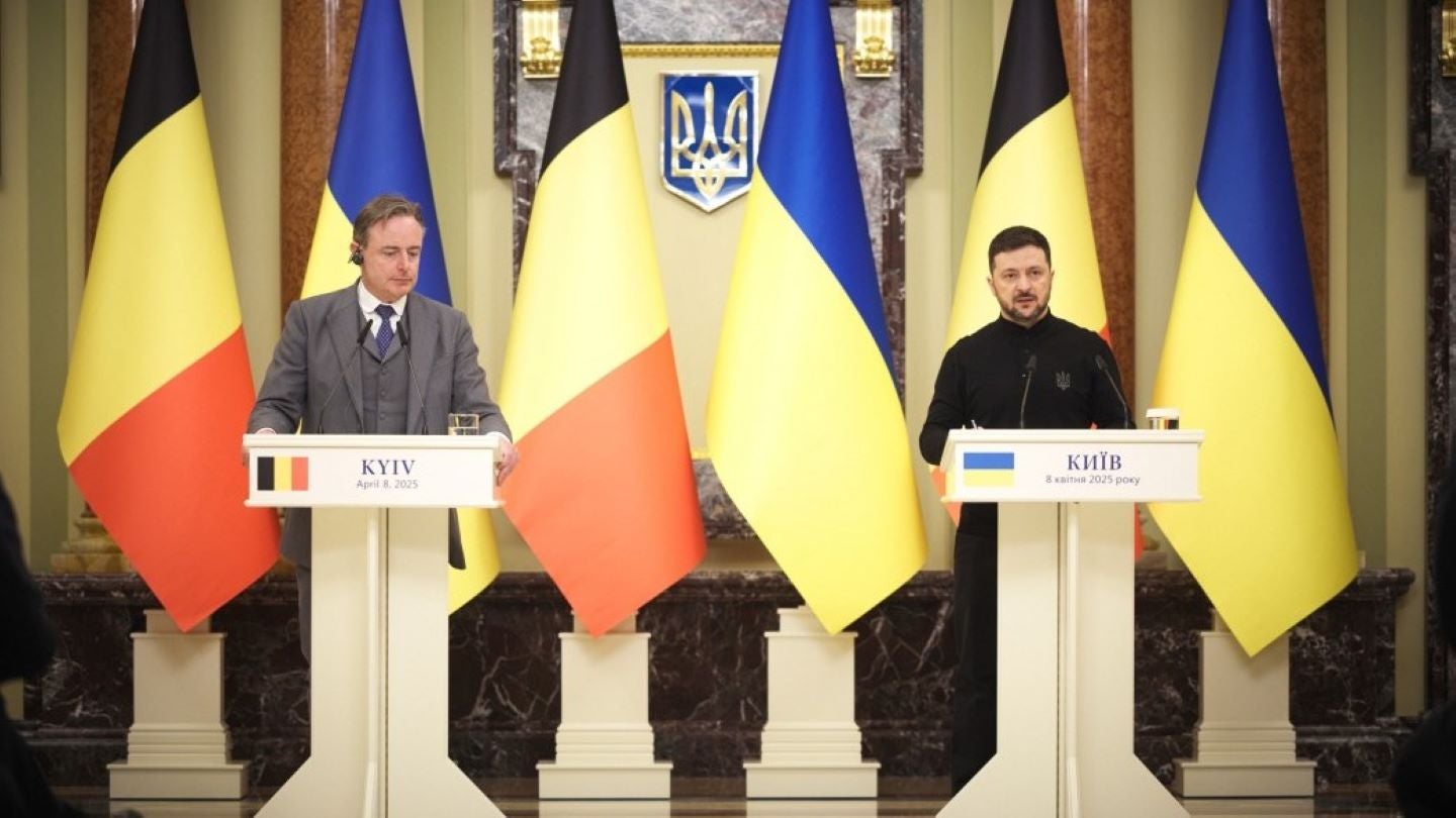 Belgium commits to €1bn annual military aid package to Ukraine 