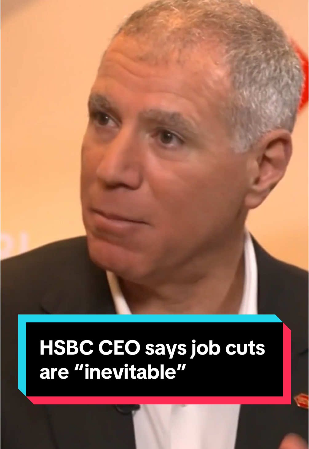 #HSBC #CEO Georges Elhedery says job cuts are "inevitable" when simplifying an organization, after he unleashed a sweeping overhaul. But he says the #bank still wants to attract talent. #jobs #employment #news