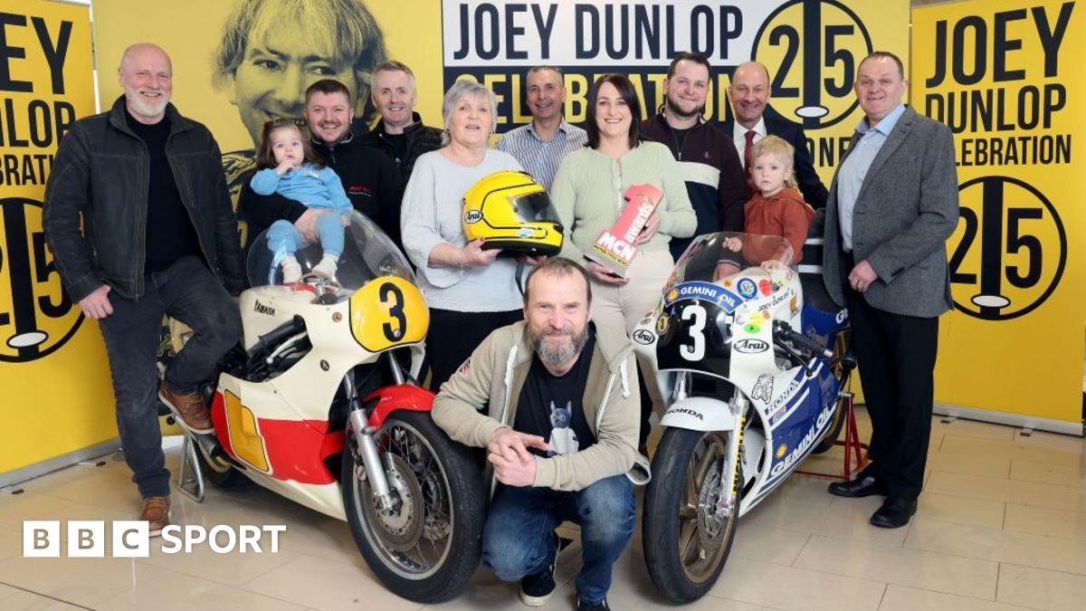 Joey Dunlop celebration: Event held to honour revered Northern Ireland motorcycling celebration will be 'unique'