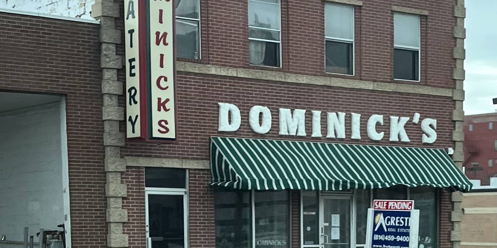 They're running out of gravy, and and everything else, as Dominick's prepares to close